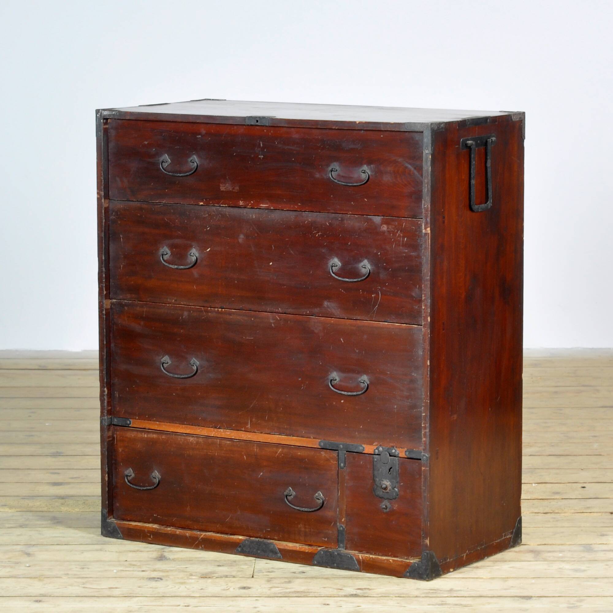 Japanese Tansu chest of drawers, circa 1890