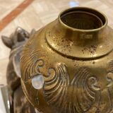 Ancienne lampe parisienne  à pétrole l’empereur
