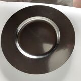Flat plate tin fine gloss diameter 25cm