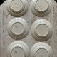 6 Belleville Longchamp old iron earth flat plates