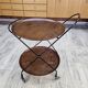 Bar cart, åry fanérprodukter, nybro, teak, sweden, 1960s
