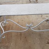 rectangular iron table