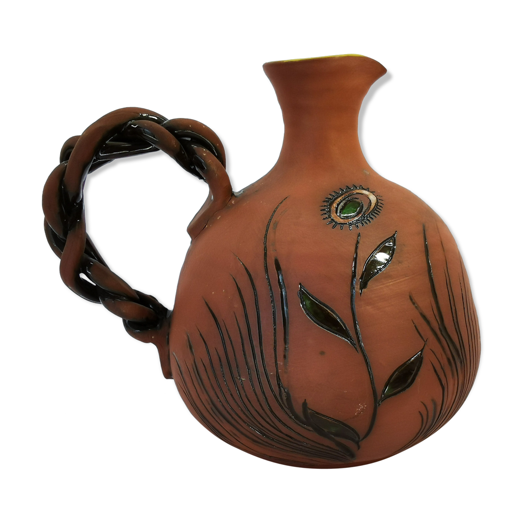 Decorative pitcher by Treimane ValDavid from the 1960s Selency