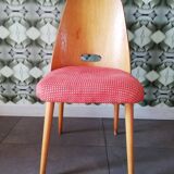 2 Vintage chairs Antonin Suman, Art Deco, Czechoslovakia 1960