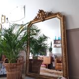 Former Golden trumeau mirror beveled 150 x 99