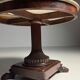 Table basse en acajou du XIXe siècle