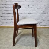Scandinavian dining chairs, set of 4, 1970's