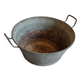 Zinc basin low garden