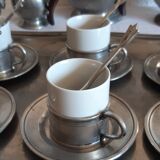 Service à café en étain