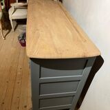 Solid wood sideboard