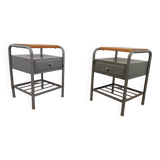 Pair of 50s bedside tables