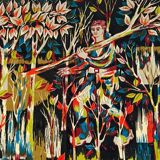 Tapestry "The Woodcutter" by Jean-Claude Bissery.