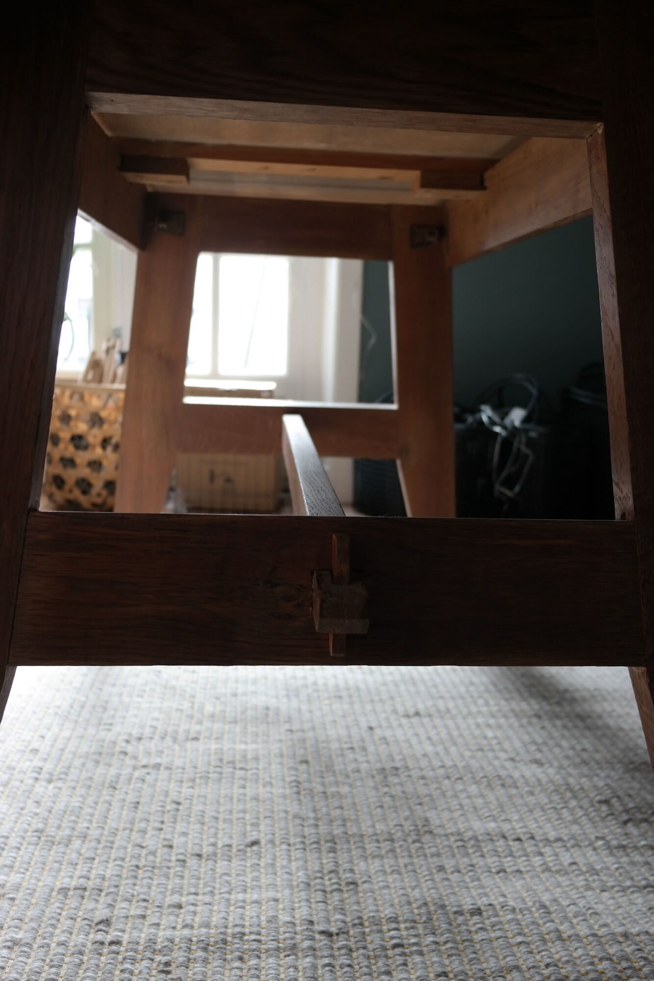 René Gabriel dining table, Reconstruction period