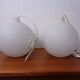 Opaline Glass Satellite Pendant Lamps by Vilhelm Wohlert for Louis Poulsen, 1960s, Set of 2