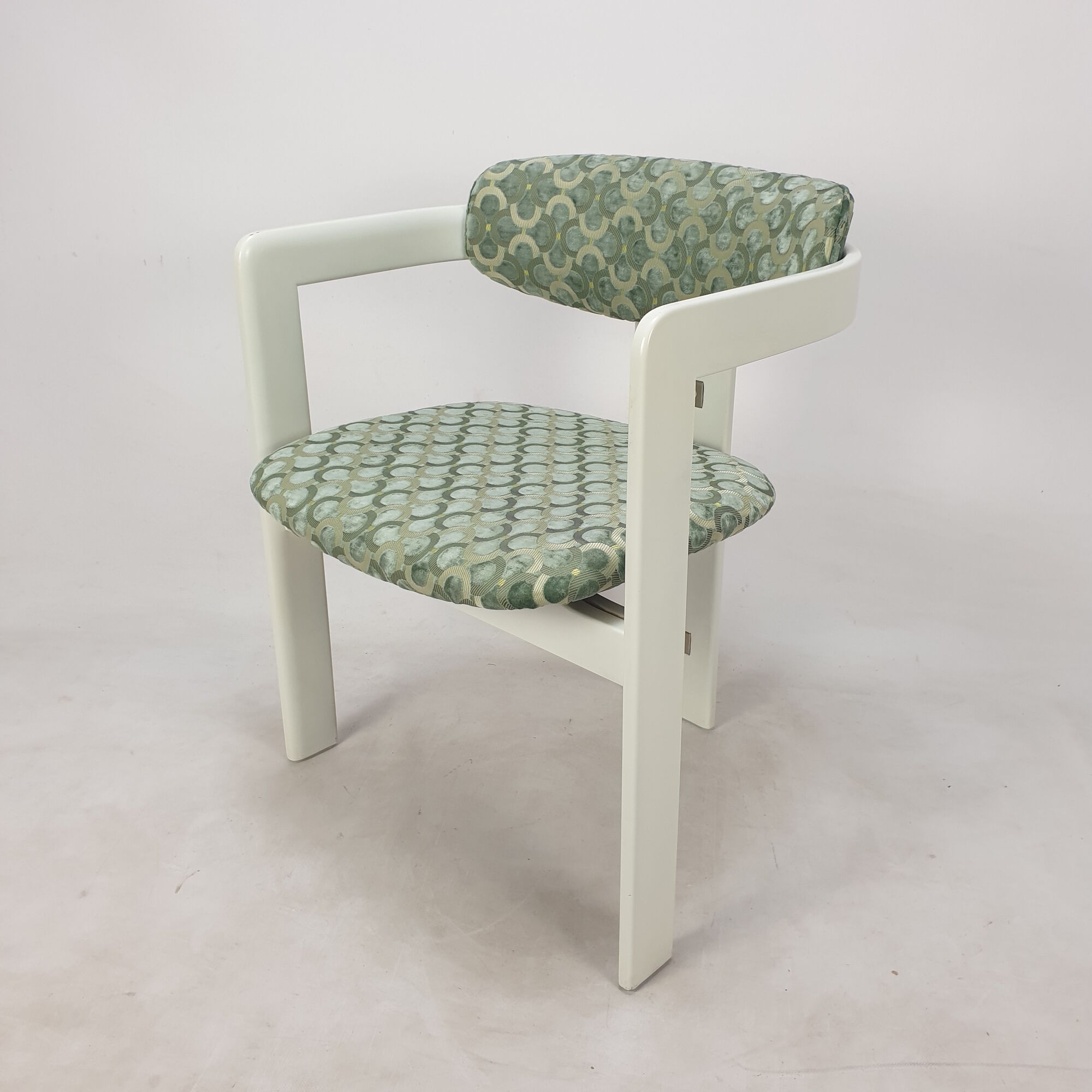 Augusto Savini for Pozzi Set of Four 'Pamplona' Chairs, Italy 1970's