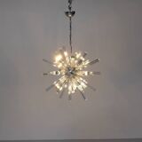 Suspension Sputnik en verre de Murano, Italie.