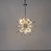 Murano glass Sputnik pendant light, Italy.