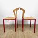Paire de chaises Lotus de Hartmut Lohmeyer pour Kusch+Co