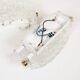Pair of Murano glass 'bubble' sconces by Hillebrand