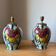 Desvres ceramic lamps - Henri Delcourt