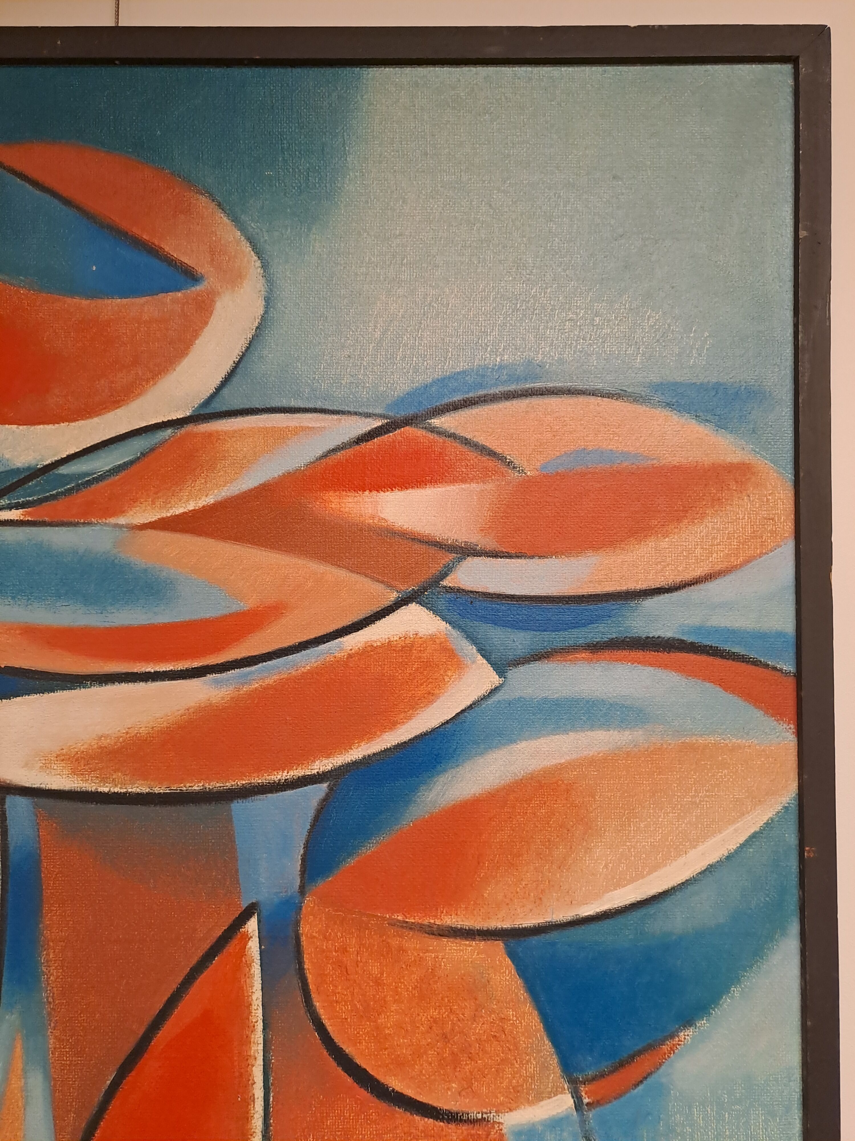 Abstract composition by Jean-Pierre Schecroun