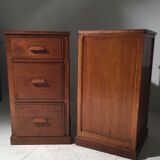 Pair of furniture with drawers