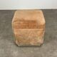 70s suede trunk pouf