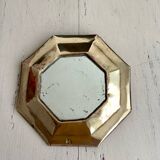 4 miroirs en laiton