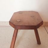 Brutalist tripod stool