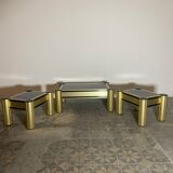 Coffee table and end of sofa design 1970