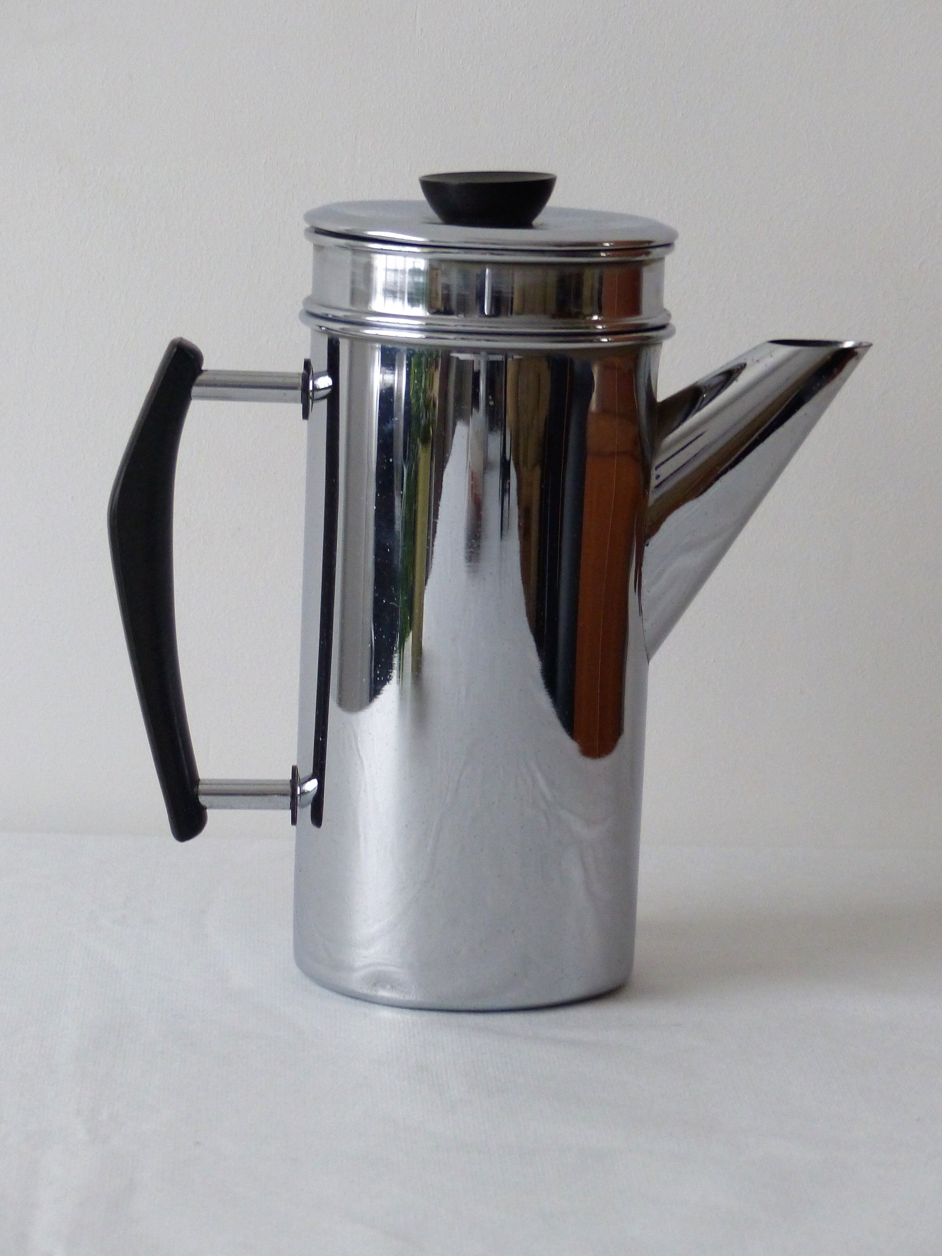 MENESA copper coffee maker vintage chrome 1950