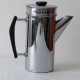 Cafetière  MENESA en Cuivre Chromé vintage 1950