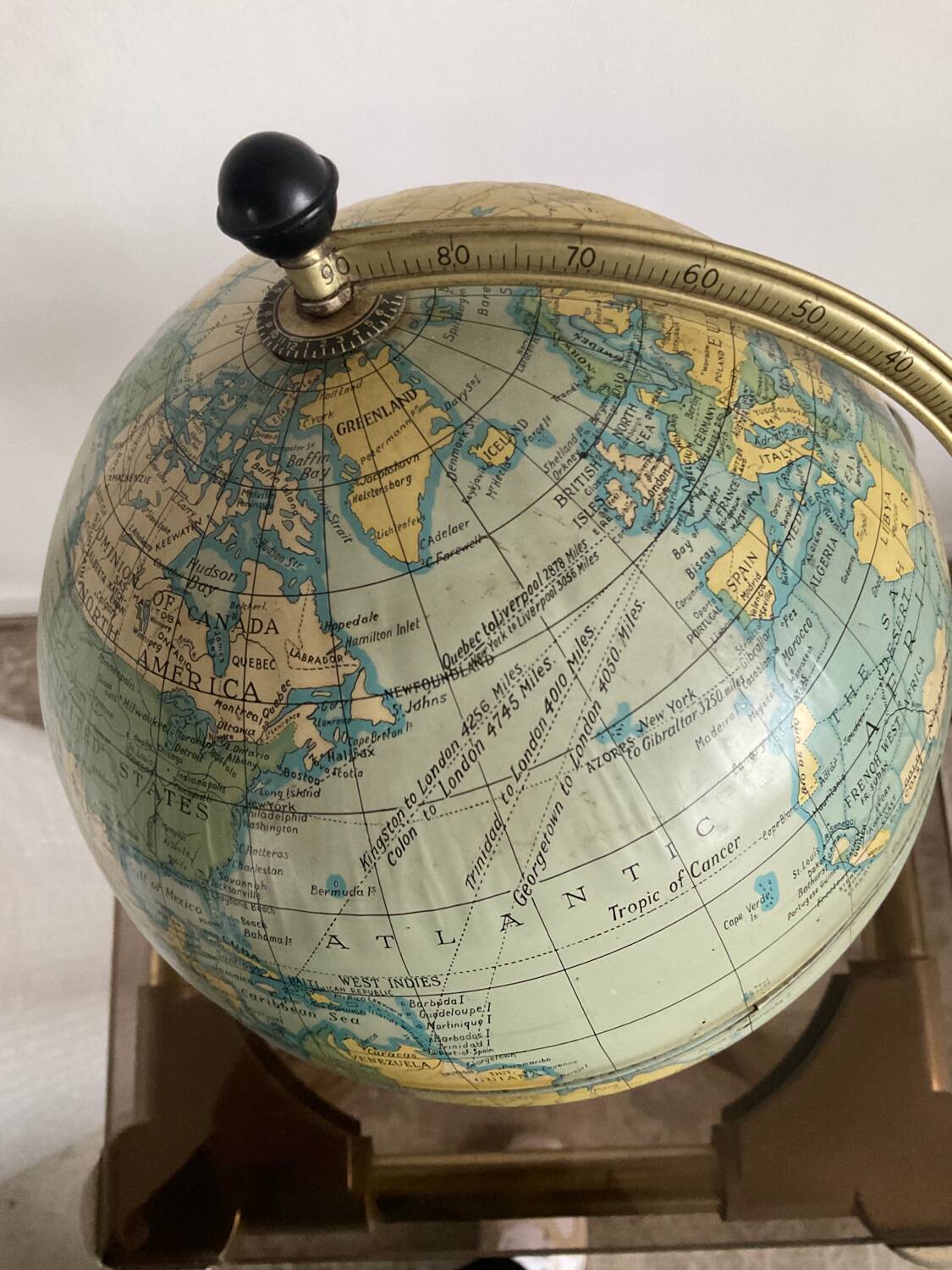 Vintage Chad Valley World Map from the 50s-60s