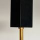 Arlus glass and brass pendant light from the 50s