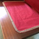 Fully restored 3-seater Scandinavian teak bench