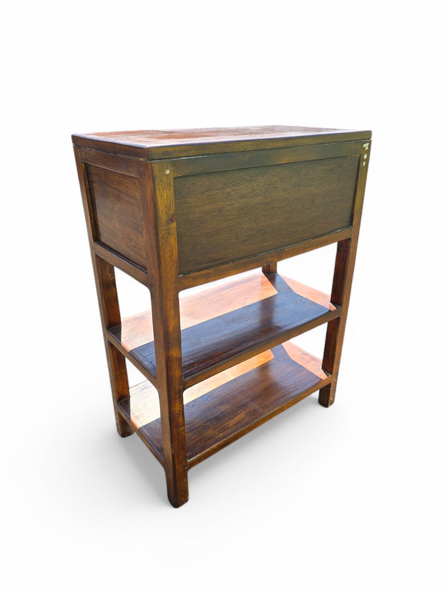 Solid wood bedside table