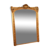Imposing golden mirror xixth