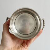 Small silver-plated ice bucket