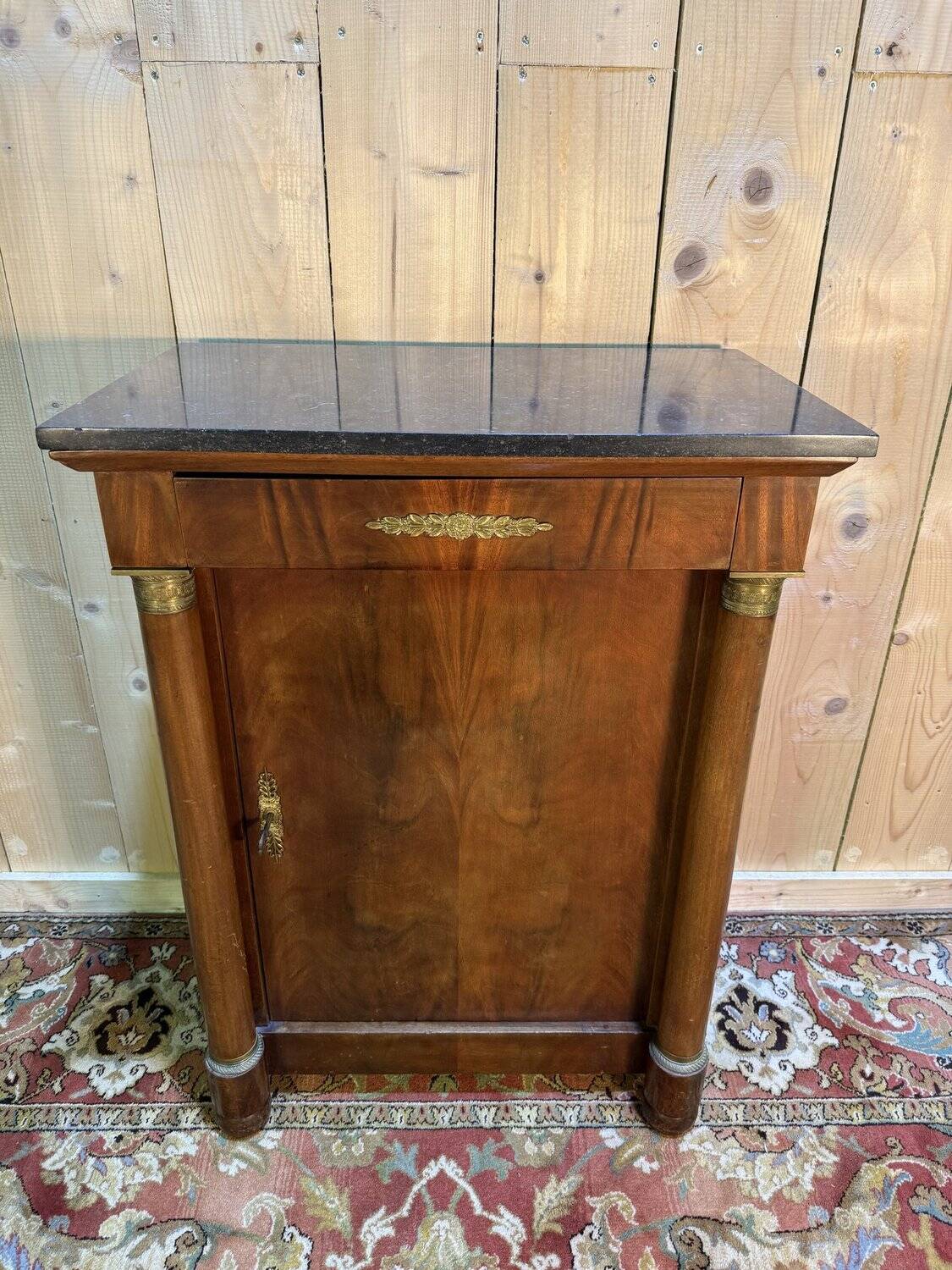 Confiturier - Empire-style one-door sideboard