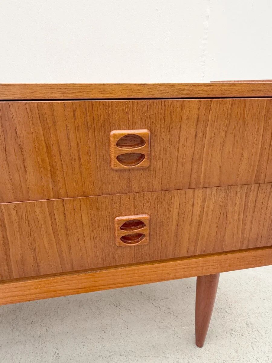 Scandinavian-style teak sideboard, France 1960.