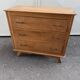 Vintage commode from the 50s/60s – 3 drawers – wood – tapered legs