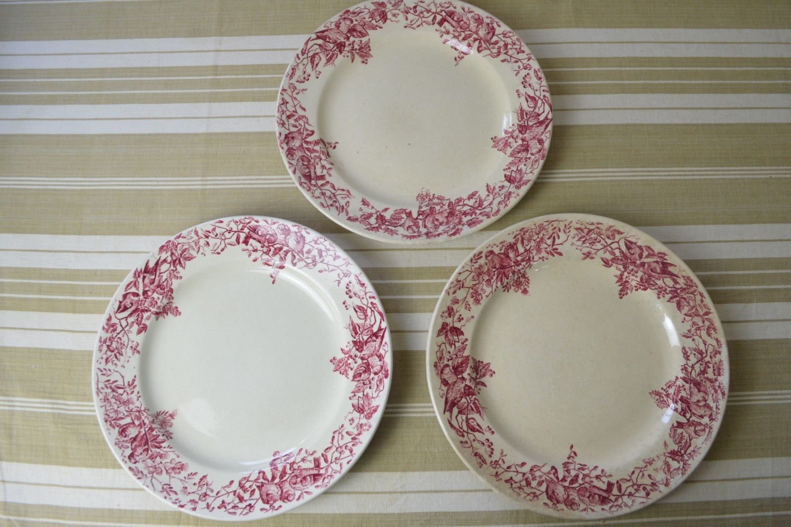 Set of plates Becfigues
