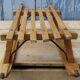 Wooden toboggan