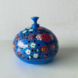 Boîte ancienne en papier mâché
