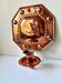 Applique en cuivre antique scandinave pour bougie murale