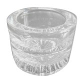 Round ashtray Daum crater model