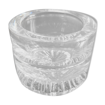 Round ashtray Daum crater model