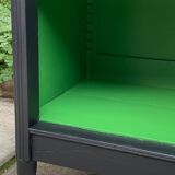 Buffet parisien vitré noir art déco 1930