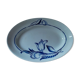 Oval porcelain porcelain blue flower St Amand dp 092282