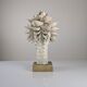 Glazed Ceramic Light Sculpture by Birthe Aksby, Denmark, 1970s